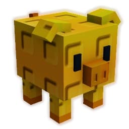 Golden Piggy pet - Grow a Garden Roblox
