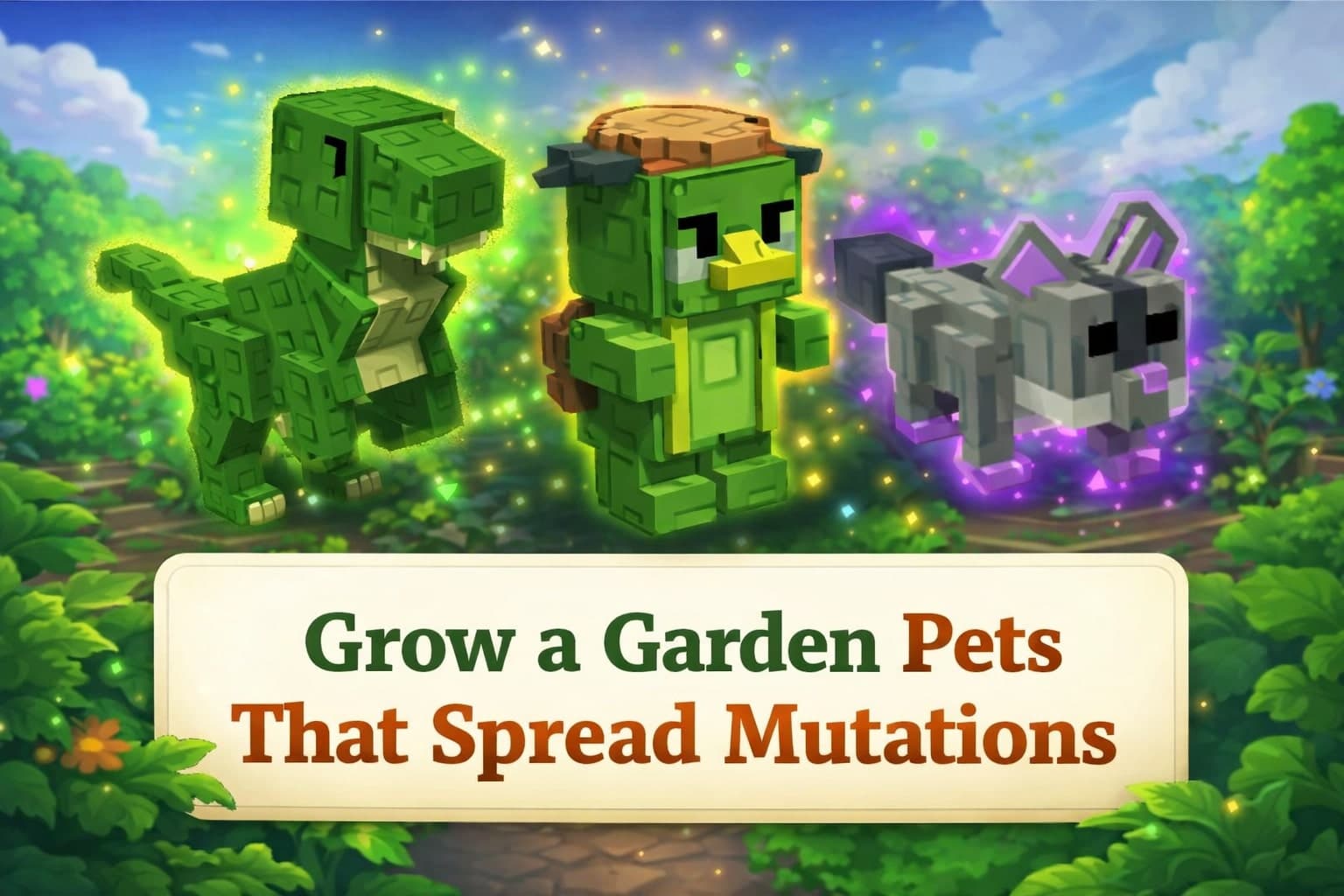 Grow a Garden Pets That Spread Mutations