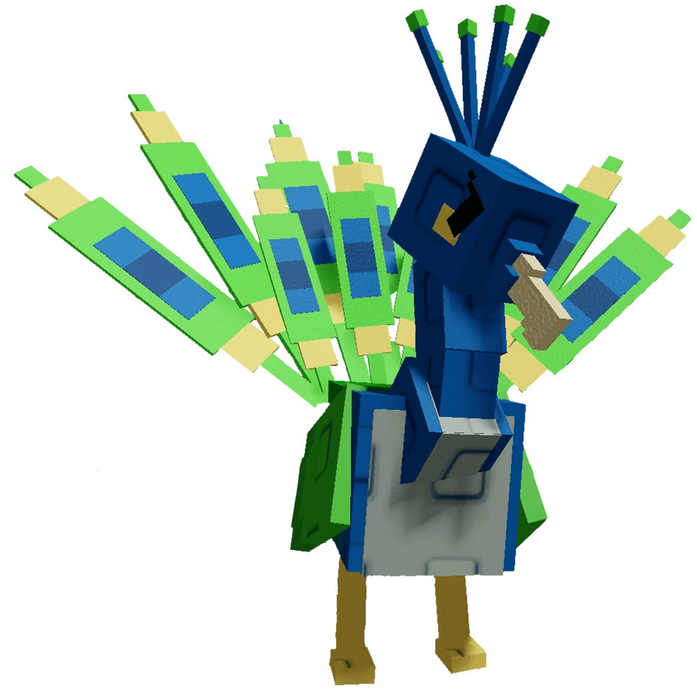 Peacock pet - Grow a Garden Roblox
